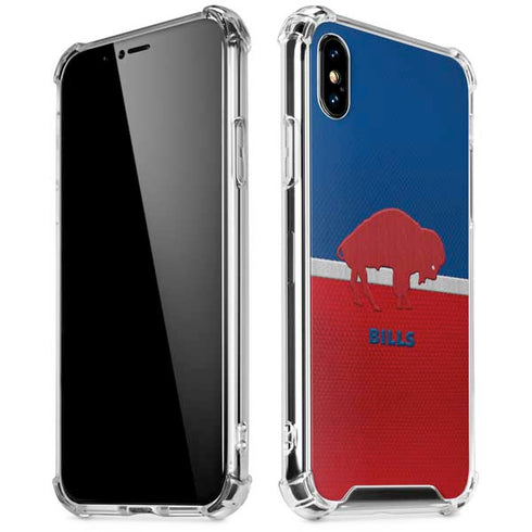 NFL Buffalo Bills Vintage iPhone XS Max Clear Case